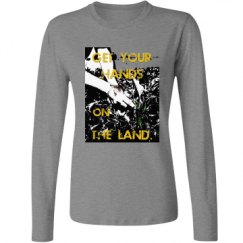 Ladies Relaxed Fit Basic Long Sleeve Tee