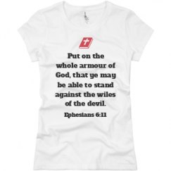 Ladies Slim Fit Basic Promo Jersey Tee