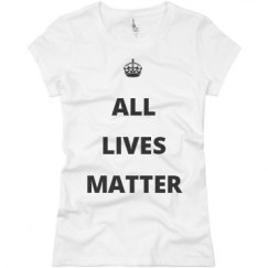 Ladies Slim Fit Basic Promo Jersey Tee