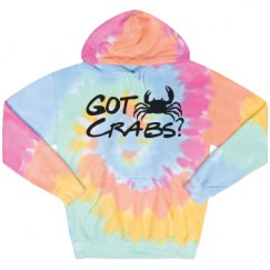 Unisex Tie-Dye Fleece Hoodie