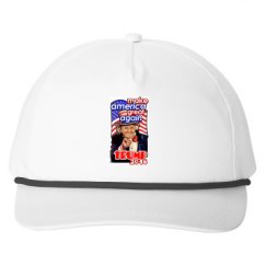 Snapback Five-Panel Rope Hat