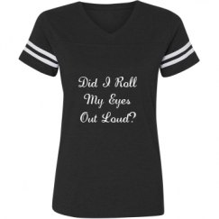 Ladies Relaxed Fit Vintage Sports Tee