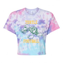Women's Tie Dye Crop Top Tee
