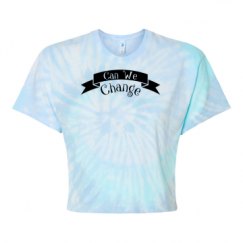 Women's Tie Dye Crop Top Tee
