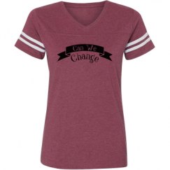 Ladies Relaxed Fit Vintage Sports Tee