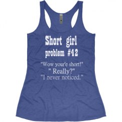 Ladies Slim Fit Super Soft Racerback Triblend Tank