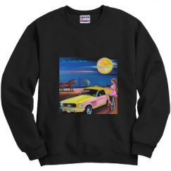 Unisex Film and Foil Crewneck Sweatshirt