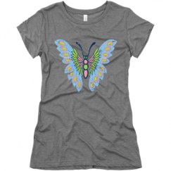 Ladies Slim Fit Super Soft Triblend Tee