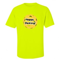 Unisex Ultra Cotton Safety Neon Crewneck Tee