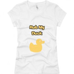 Ladies Slim Fit Basic Promo Jersey Tee