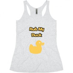 Ladies Slim Fit Super Soft Racerback Triblend Tank