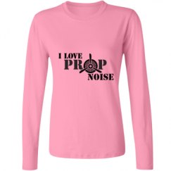 Ladies Relaxed Fit Basic Long Sleeve Tee