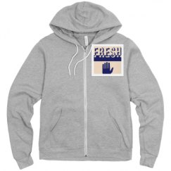 Unisex Fleece Full Zip Midweight Hoodie