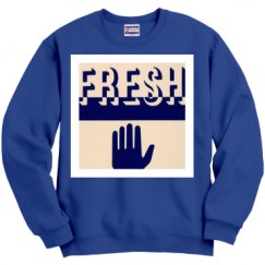 Unisex Film and Foil Crewneck Sweatshirt