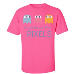 Unisex Ultra Cotton Safety Neon Crewneck Tee