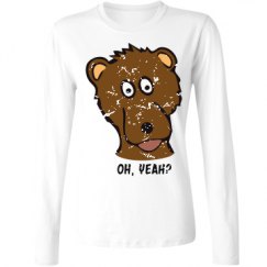 Ladies Relaxed Fit Basic Long Sleeve Tee