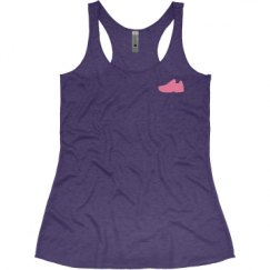 Ladies Slim Fit Super Soft Racerback Triblend Tank