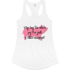 Ladies Slim Fit Racerback Tank Top
