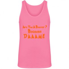 Unisex Jersey Neon Tank Top