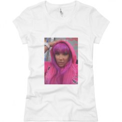 Ladies Slim Fit Basic Promo Jersey Tee