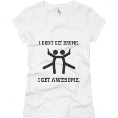 Ladies Slim Fit Basic Promo Jersey Tee