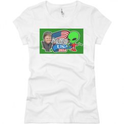 Ladies Slim Fit Basic Promo Jersey Tee