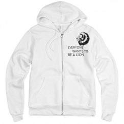 Unisex Fleece Full Zip Midweight Hoodie