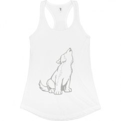 Ladies Slim Fit Racerback Tank Top