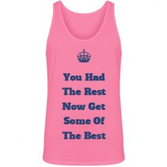 Unisex Jersey Neon Tank Top