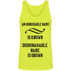 Unisex Jersey Neon Tank Top