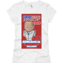 Ladies Slim Fit Basic Promo Jersey Tee