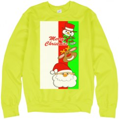 Unisex Neon Crewneck Sweatshirt