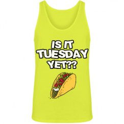 Unisex Jersey Neon Tank Top