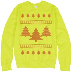 Unisex Neon Crewneck Sweatshirt