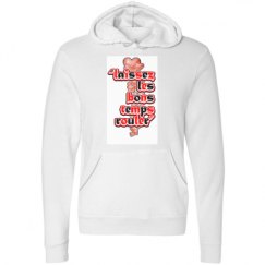 Unisex Fleece Pullover Midweight Hoodie