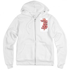 Unisex Fleece Full Zip Midweight Hoodie