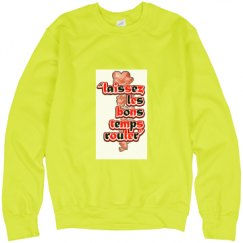 Unisex Neon Crewneck Sweatshirt