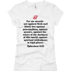 Ladies Slim Fit Basic Promo Jersey Tee