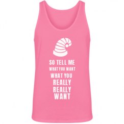 Unisex Jersey Neon Tank Top