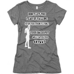 Ladies Slim Fit Super Soft Triblend Tee
