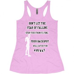 Ladies Slim Fit Super Soft Racerback Triblend Tank