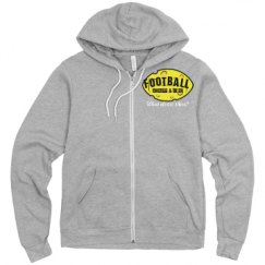 Unisex Fleece Full Zip Midweight Hoodie