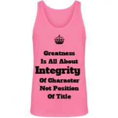 Unisex Jersey Neon Tank Top