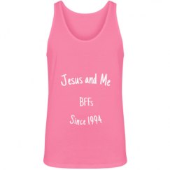 Unisex Jersey Neon Tank Top