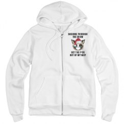 Unisex Fleece Full Zip Midweight Hoodie