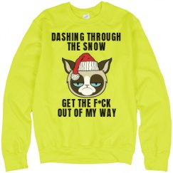 Unisex Neon Crewneck Sweatshirt