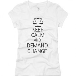 Ladies Slim Fit Basic Promo Jersey Tee