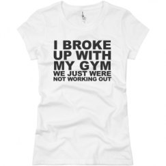 Ladies Slim Fit Basic Promo Jersey Tee