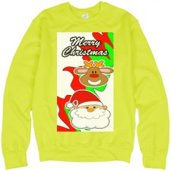 Unisex Neon Crewneck Sweatshirt