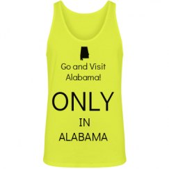 Unisex Jersey Neon Tank Top